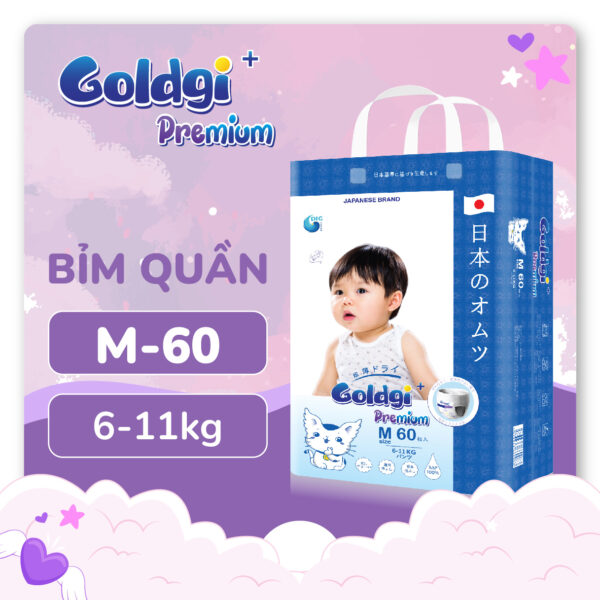 Goldgi+ Premium size M quần