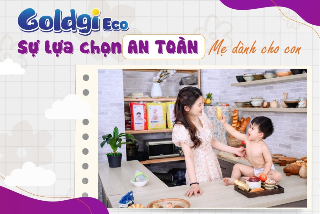 Goldgi Eco- Sự lựa chọn an toàn mẹ dành cho bé