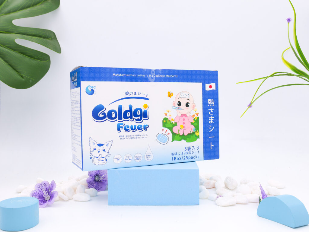 Khăn hạ sốt đa năng Goldgi Fever