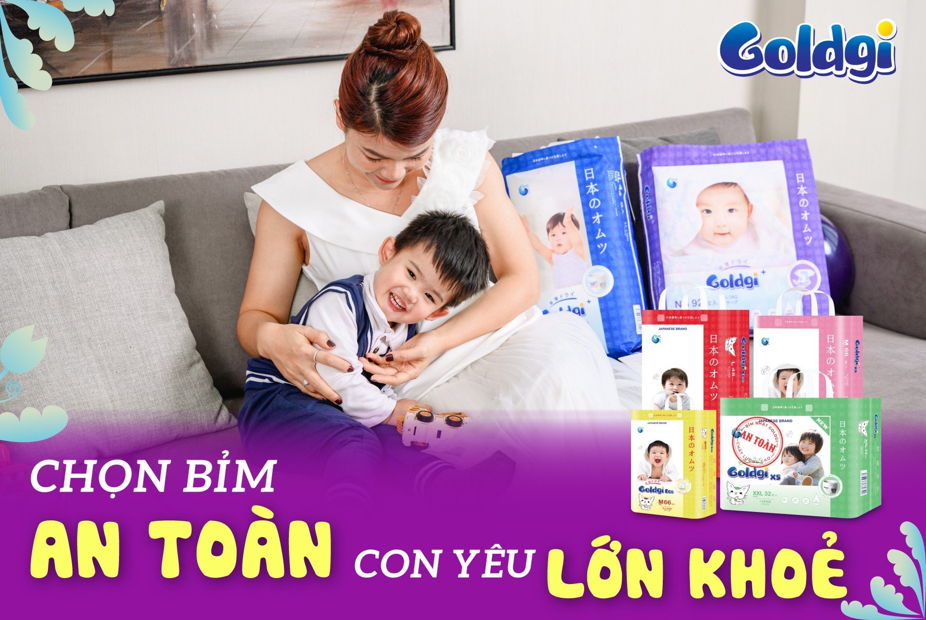 cách chọn bỉm an toàn cho bé