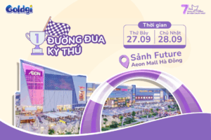 Đường đua kỳ thú – Thế vận hội thể thao nhí nhân dịp Bỉm Nhật Goldgi tròn 7 tuổi