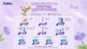 THÔNG BÁO GIA HẠN CHƯƠNG TRÌNH TÍCH ĐIỂM ĐỔI QUÀ TỪ GOLDGI