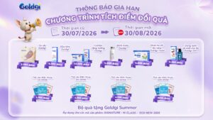 THÔNG BÁO GIA HẠN CHƯƠNG TRÌNH TÍCH ĐIỂM ĐỔI QUÀ TỪ GOLDGI