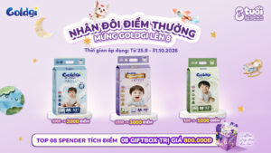 NHÂN ĐÔI ĐIỂM THƯỞNG – MỪNG GOLDGI LÊN 8
